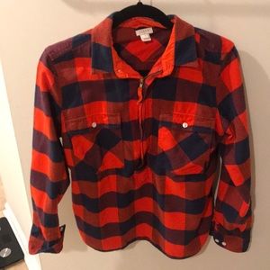 Women’s zip up flannel